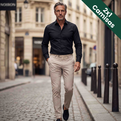 PACK 2x1 TrustFit Camisa AntiArrugas