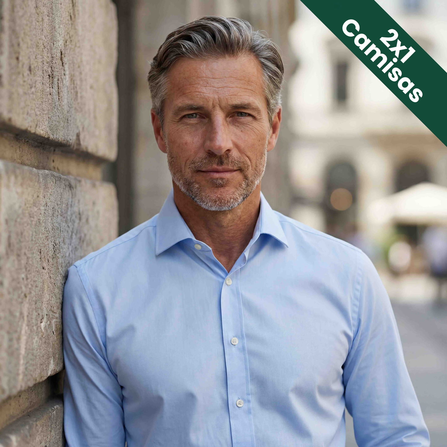 PACK 2x1 TrustFit Camisa AntiArrugas