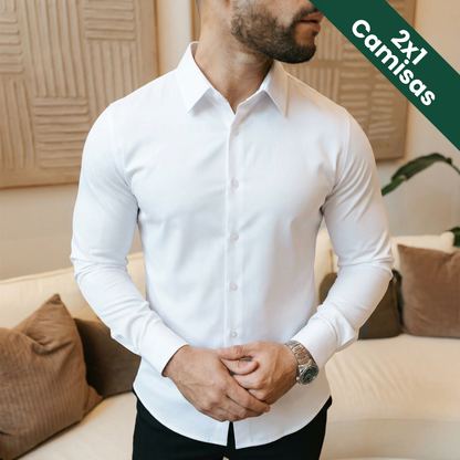 PACK 2x1 TrustFit Camisa AntiArrugas