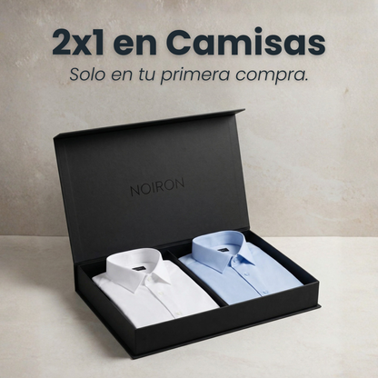 PACK 2x1 TrustFit Camisa AntiArrugas