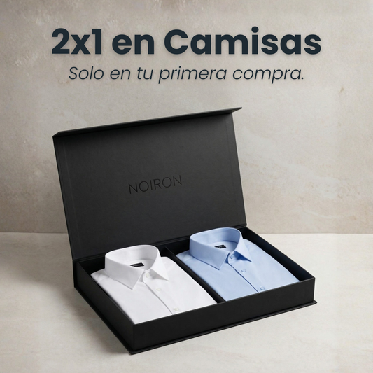 PACK 2x1 TrustFit Camisa AntiArrugas